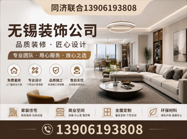 锡山区大平层装修展示图